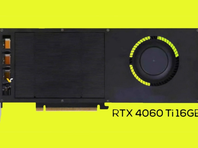 Single Slot GeForce RTX 4060 Ti 16GB