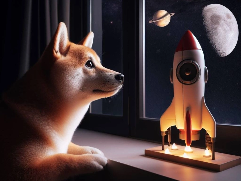 Cryptocurrency wallet with DOGE tokens will travel by rocket to the Moon