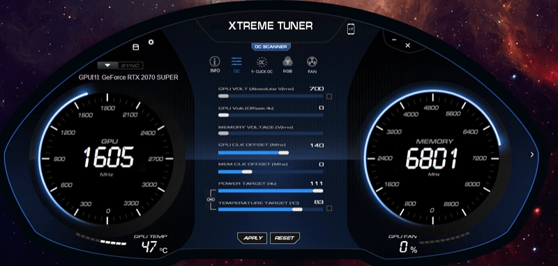 Download mining software: Xtreme Tuner Plus