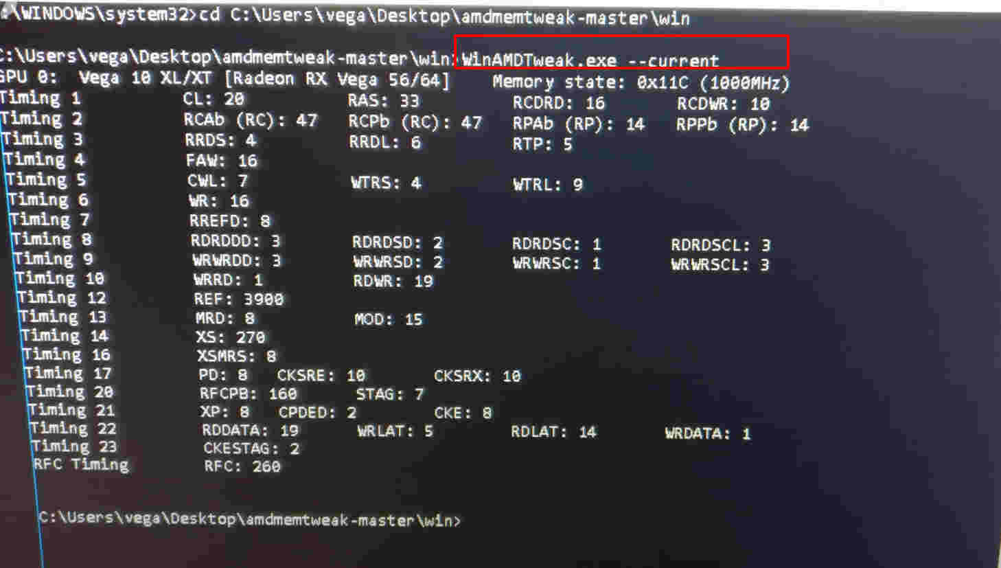 AMD Memory Tweak XL